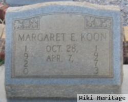 Margaret E Koon