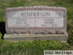 Mary M. Henderson