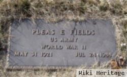 Pleas E. Fields