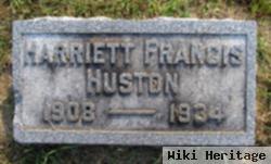 Harriett Francis Huston