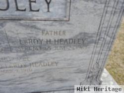 Leroy Hiram Headley