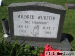 Mildred Henderson Wurster