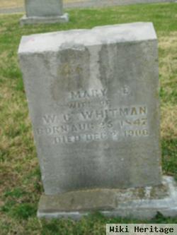 Mary Elizabeth Bishop Whitman