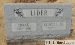 George C Lider, Sr