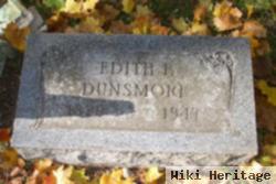 Edith F. Richison Dunsmore