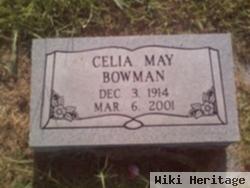 Celia May Bowman