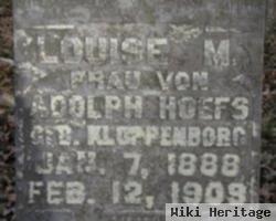 Louise M Kloppenburg Hoefs