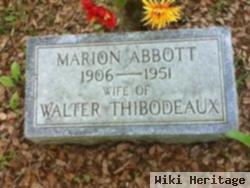 Marion Abbott Thibodeaux