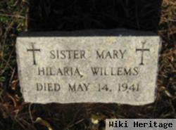 Sr Mary Hilaria Willems