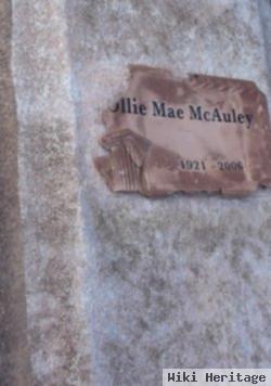 Oillie Mae Mcauley