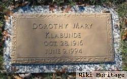 Dorothy Mary Klabunde