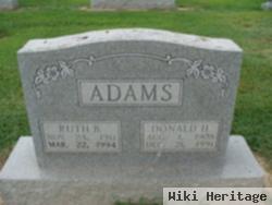 Donald H Adams