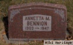 Annetta Madsen Bennion