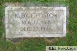 Ruby Frances Saunders Poston