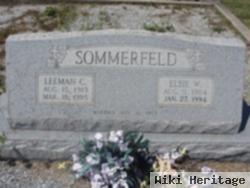 Leeman C Sommerfeld