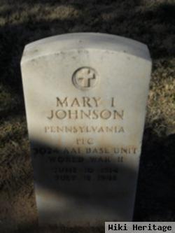 Mary I Johnson