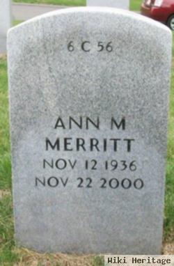 Ann M Merritt