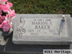 Marion E. Baker