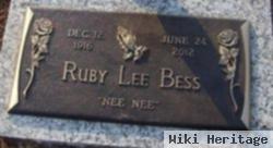 Ruby Lee "nee Nee" Keller Bess