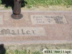 Paul Hanselle Miller