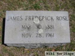 James Frederick Rose