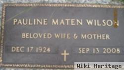 Pauline Maten Wilson