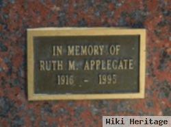 Ruth Mary Mcmanus Applegate