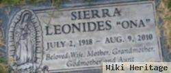 Leonides "ona" Tenorio Sierra