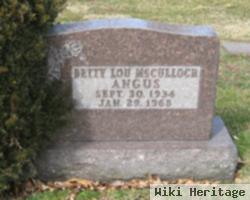 Betty Lou Mcculloch Angus