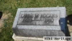 Carrie M Rogers