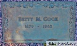 Betty M Cook