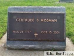 Gertrude B Kunz Missman