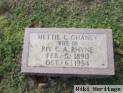 Mettie C. Chaney Rhyne