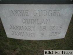 Annie Gudger Quinlan