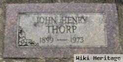 John Henry Thorp