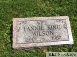 Fannie S King Wilson