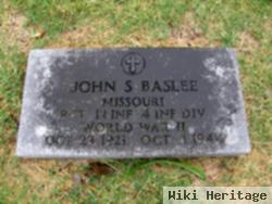 Pvt John S Baslee