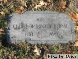 Gladys Mcdonald Herbst