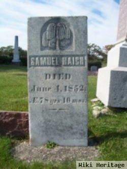 Samuel Haigh