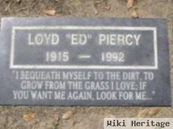 Loyd Edward "ed" Piercy