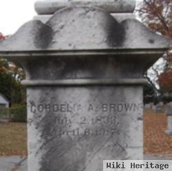 Cordelia A. Brown