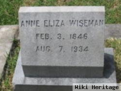 Anna Eliza Wiseman