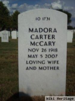 Madora Carter Mccary