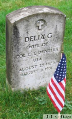 Delia G Dentler
