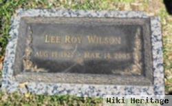 Lee Roy Wilson