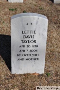 Lettie Davis Taylor