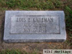 Lois F. Kaufman