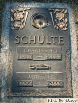 Janet E Schulte