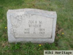 Zola M Winder