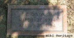 P C Dixon, Jr